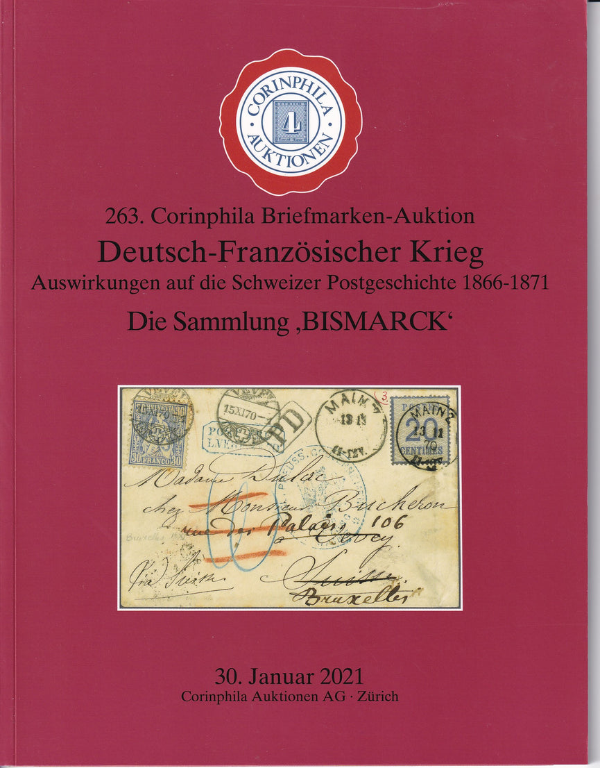 CORINPHILA 263 Deutsch-Französischer-Krieg - Auswirkungen 1866 - 1871