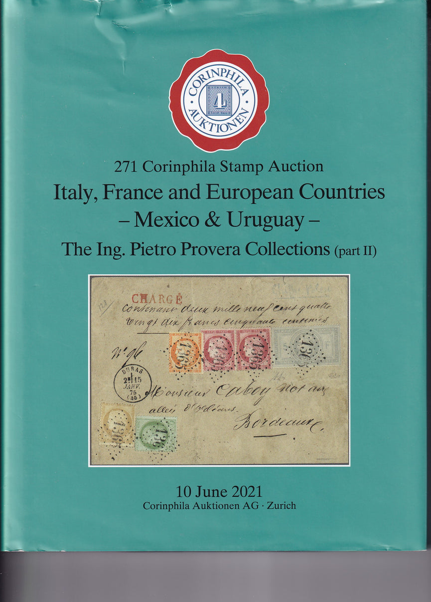 CORINPHILA 271 Italy, France & European Countries - Mexico & Uruguay