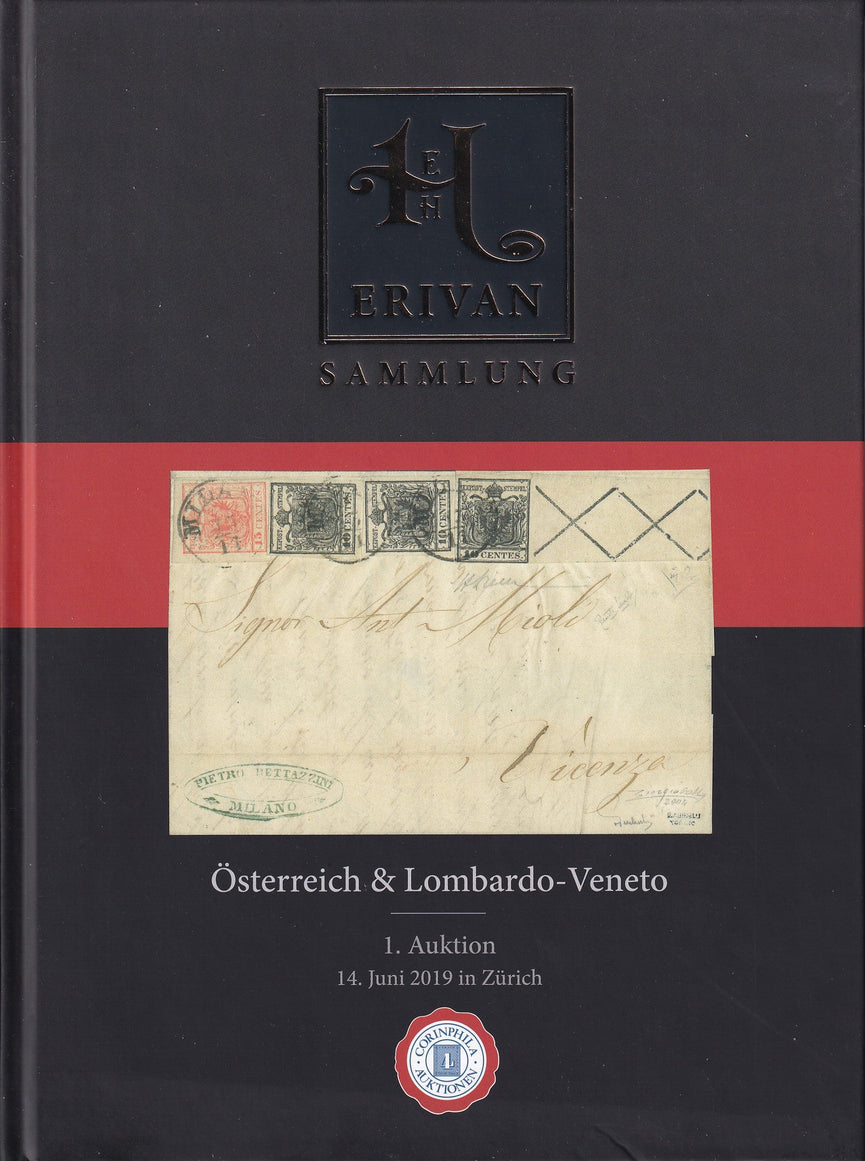 CORINPHILA 254 ERIVAN COLLECTION - Osterreich & Lombardo-Veneto 2 14th Jun 2019