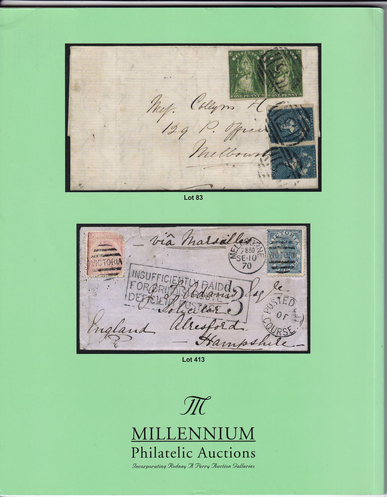 Millennium Philatelic Auctions Victoria 1839 - 1913 The Guy Linfield Collection