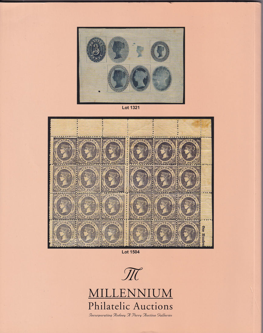 Millennium Philatelic Auctions Classic Victoria The Ken Barelli Collections