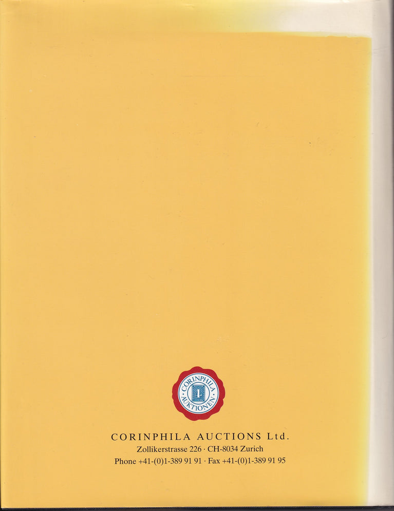 CORINPHILA 121 THE CIHANGIR COLLECTION OF WORLDWIDE POSTAL HISTORY PART 1
