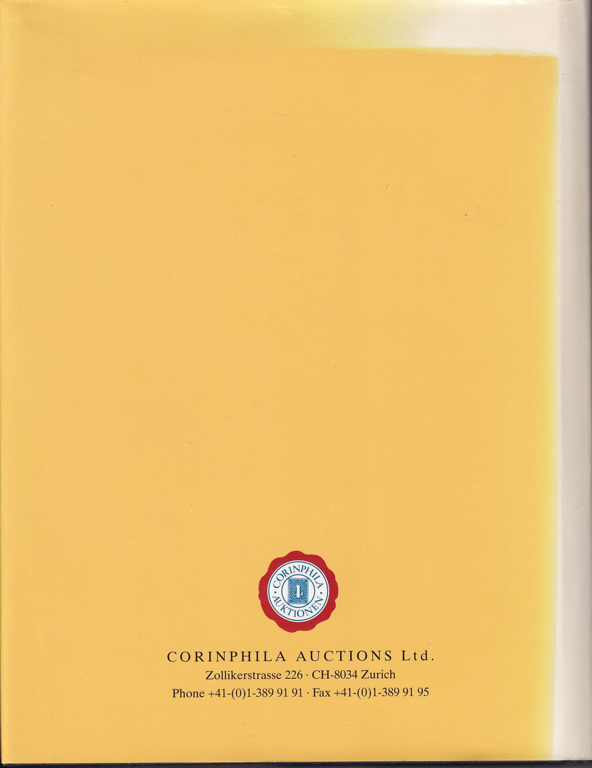 CORINPHILA 121 THE CIHANGIR COLLECTION OF WORLDWIDE POSTAL HISTORY PART 1