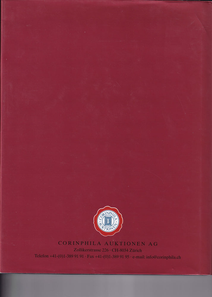 CORINPHILA 142 HANSESTADT HAMBURG GRAND PRIX D'HONNEUR SAMMLUNG EDGAR KUPHAL