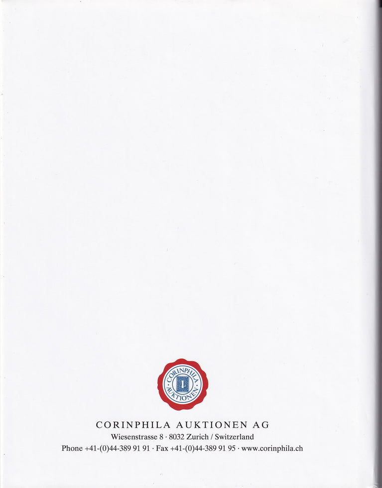 CORINPHILA 219  CLASSIC SWITZERLAND 1843 - 1863 Collection Jack Luder Part 2