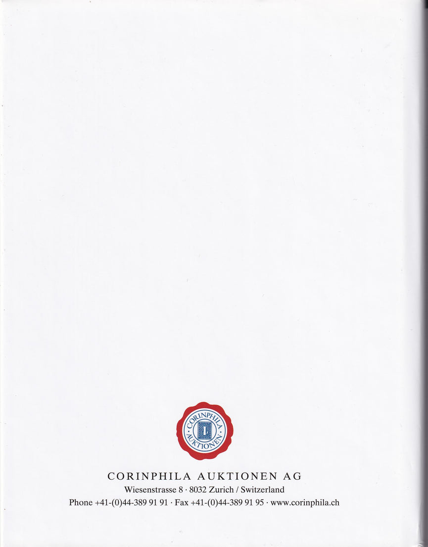 CORINPHILA 219  CLASSIC SWITZERLAND 1843 - 1863 Collection Jack Luder Part 2