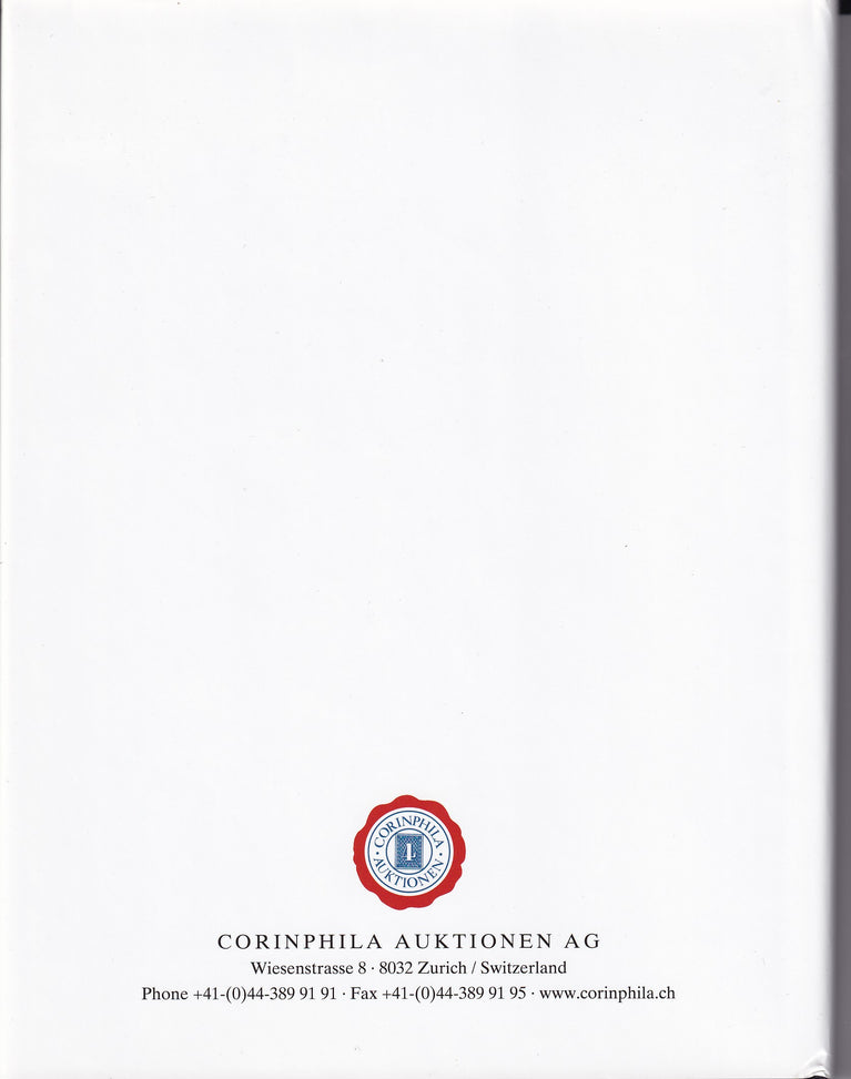 CORINPHILA 226 CLASSIC SWITZERLAND 1843 - 1863 Collection Jack Luder Part 3