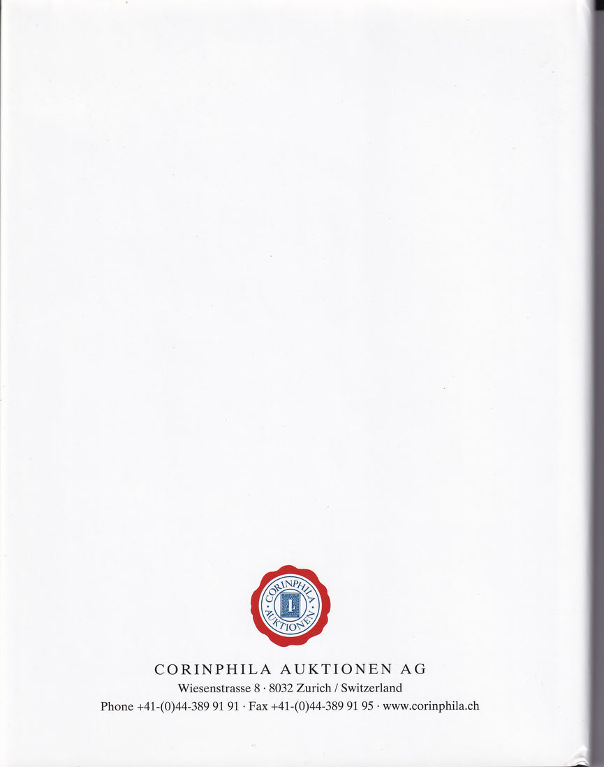 CORINPHILA 226 CLASSIC SWITZERLAND 1843 - 1863 Collection Jack Luder Part 3