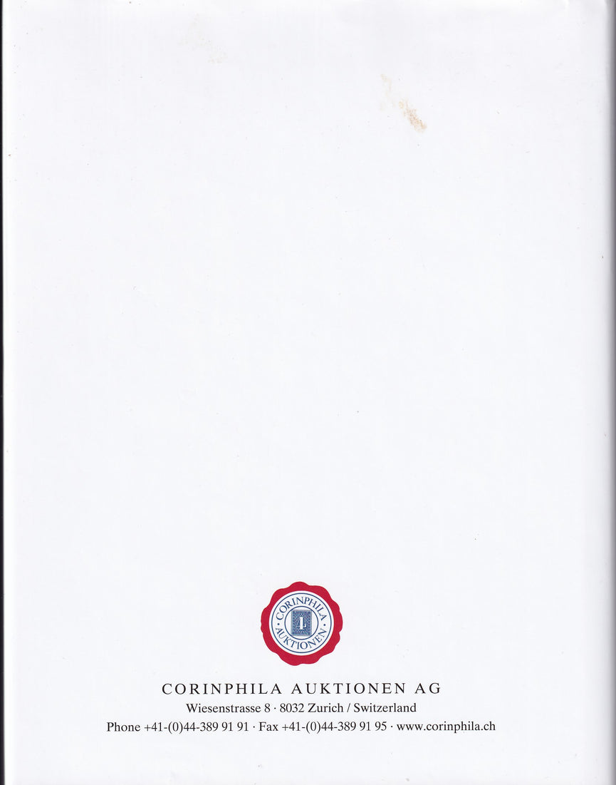 CORINPHILA 233 CLASSIC SWITZERLAND 1843 - 1863 Collection Jack Luder Part 4