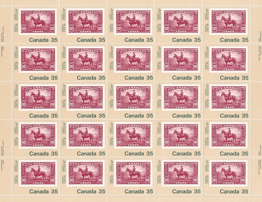 CANADA 1982 Full Pane of 25 35c Int Philatelic Youth Exhibition #910 MNH