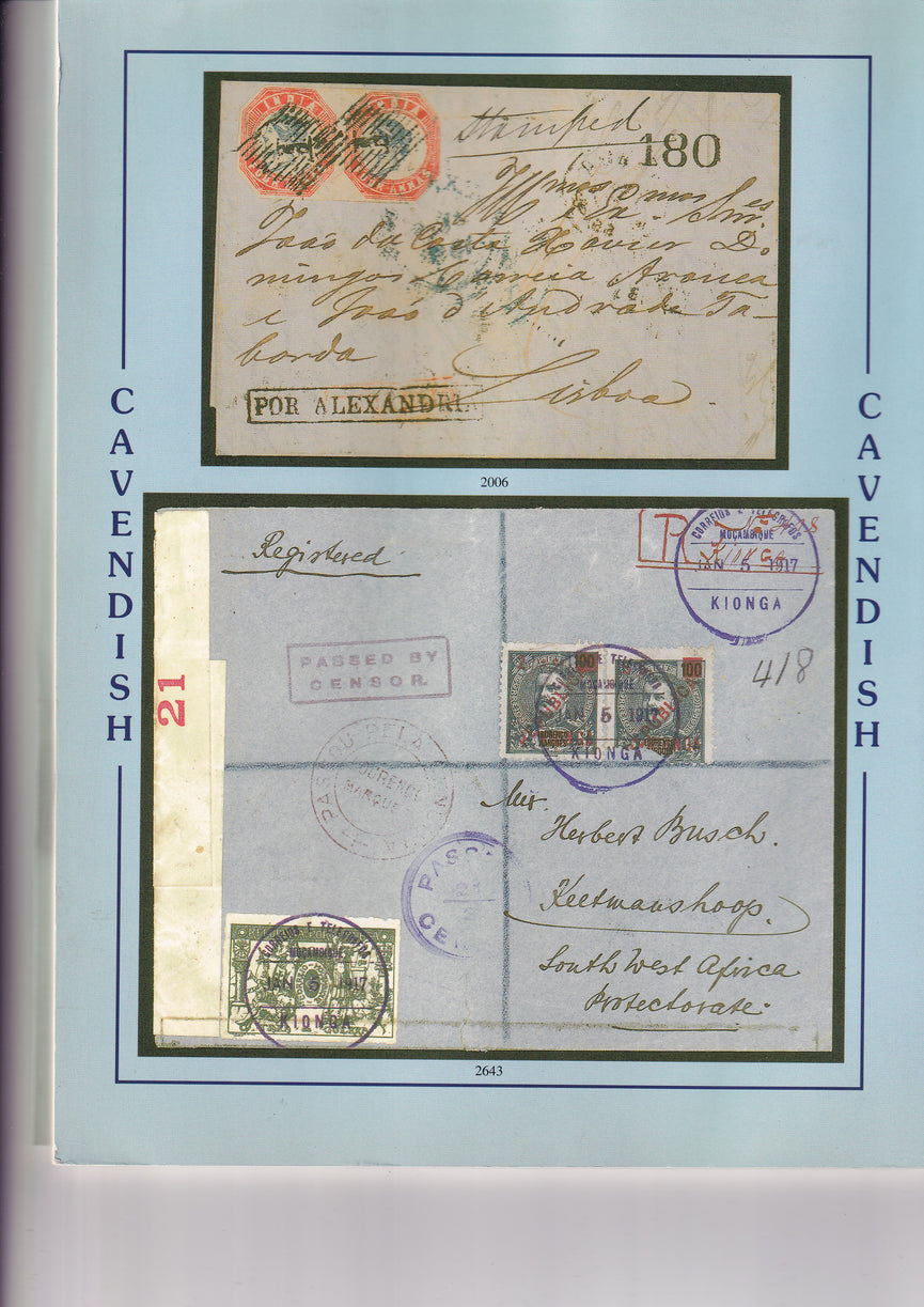 CAVENDISH 1999 SALE 572 16th & 17th NOV 1999 THE JOHN SUSSEX COLLECTION OF EAST AFRICA