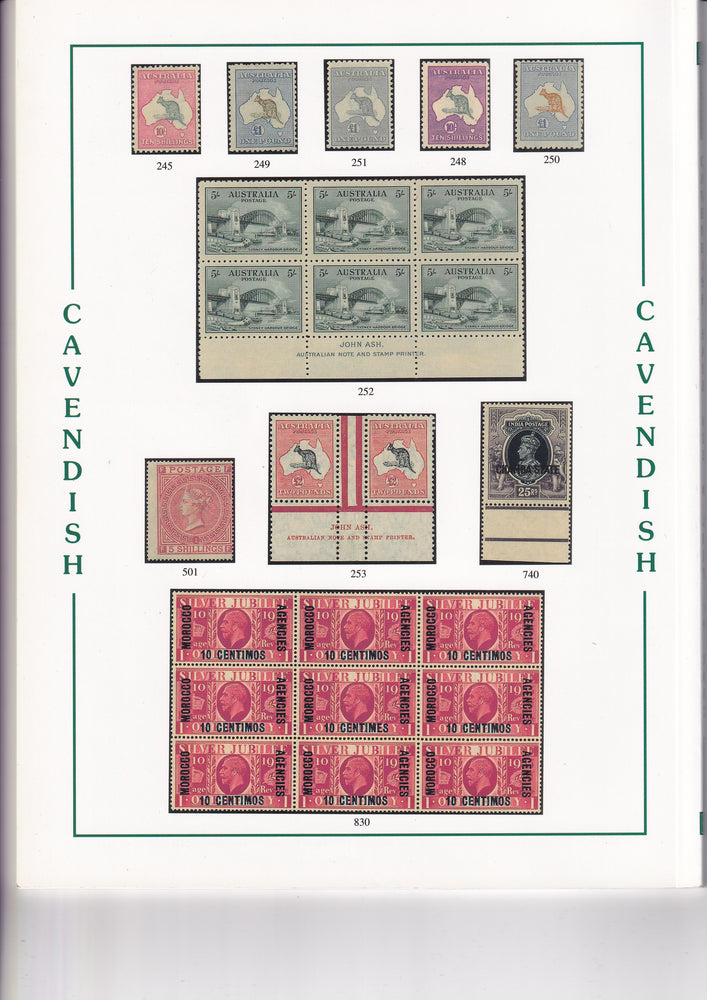 CAVENDISH 2002 SALE 625 JULY 19th WORLDWIDE AUCTION