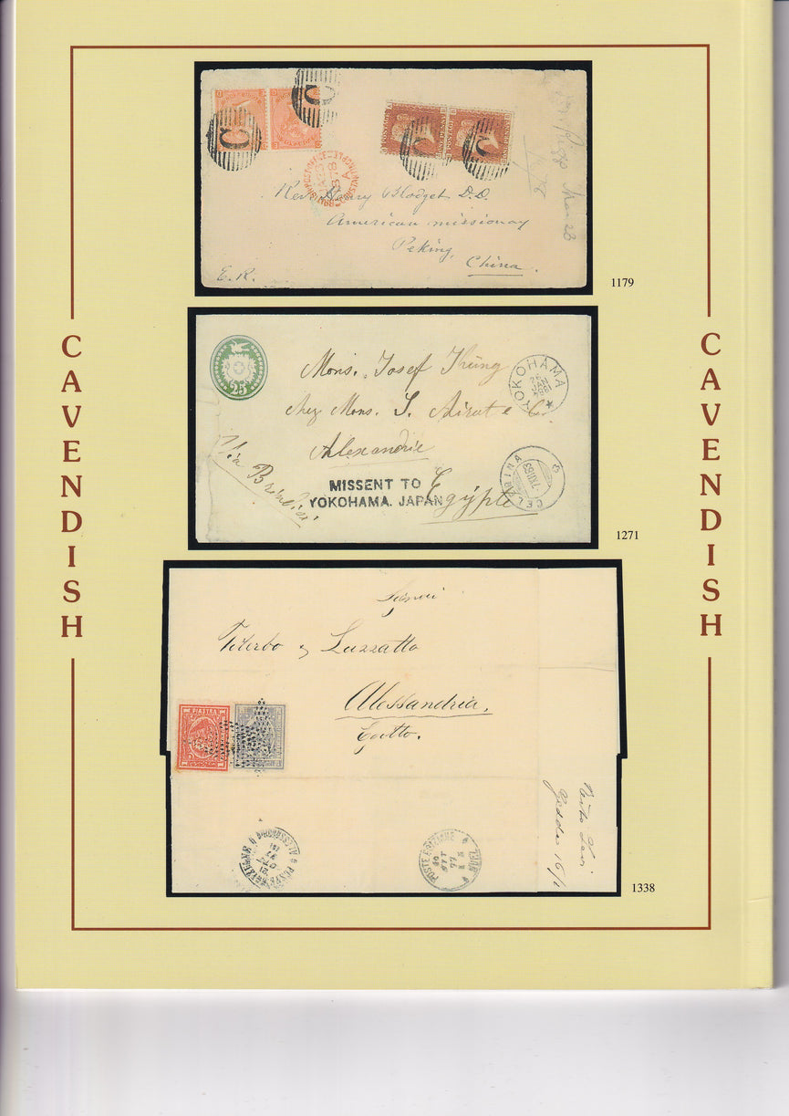 CAVENDISH 2004 SALE 660 24th SEP THE MIKE SCOTT ARCHER COL OF OVERLAND MAIL 1653-1918