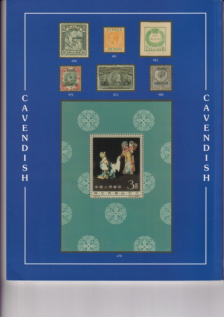 CAVENDISH 2008 SALE 701 JAN 23rd & 24th WORLDWIDE & GREAT BRITAIN
