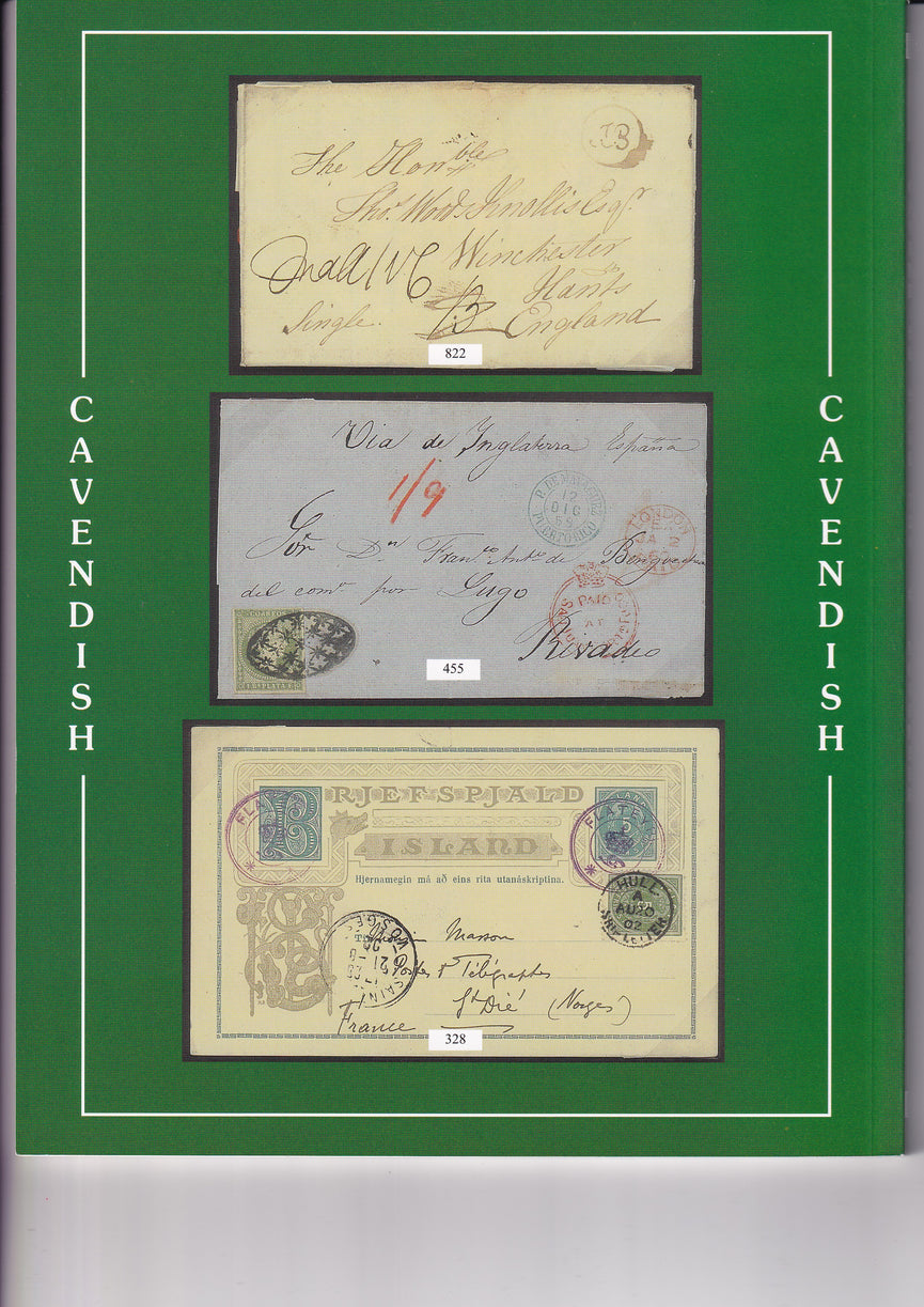 CAVENDISH 2009 SALE 724 NOV 11th WORLDWIDE & GREAT BRITAIN