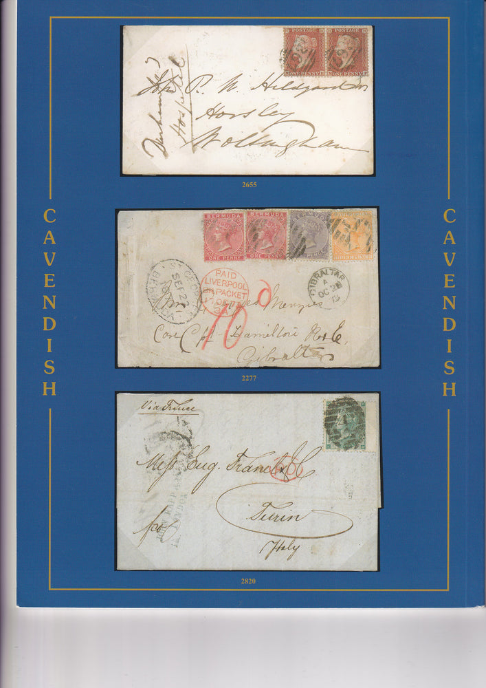 CAVENDISH 2012 SALE 748 MAR 8th WORLDWIDE & G.B. STAMPS & POSTAL HISTORY