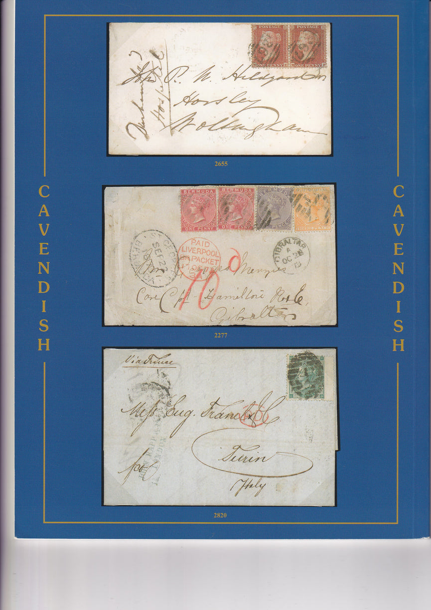 CAVENDISH 2012 SALE 748 MAR 8th WORLDWIDE & G.B. STAMPS & POSTAL HISTORY