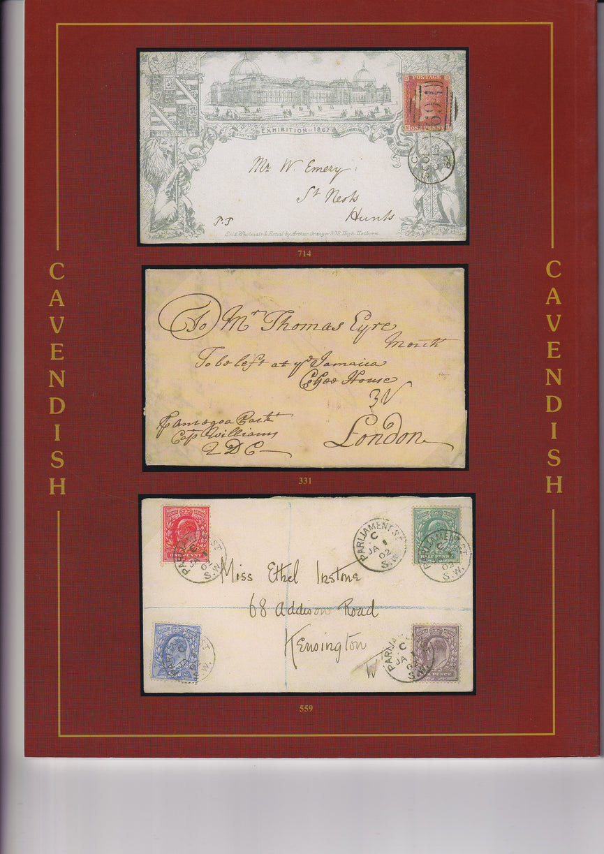 CAVENDISH 754 SEP 19th 2012 WORLDWIDE & G.B. STAMPS & POSTAL HISTORY