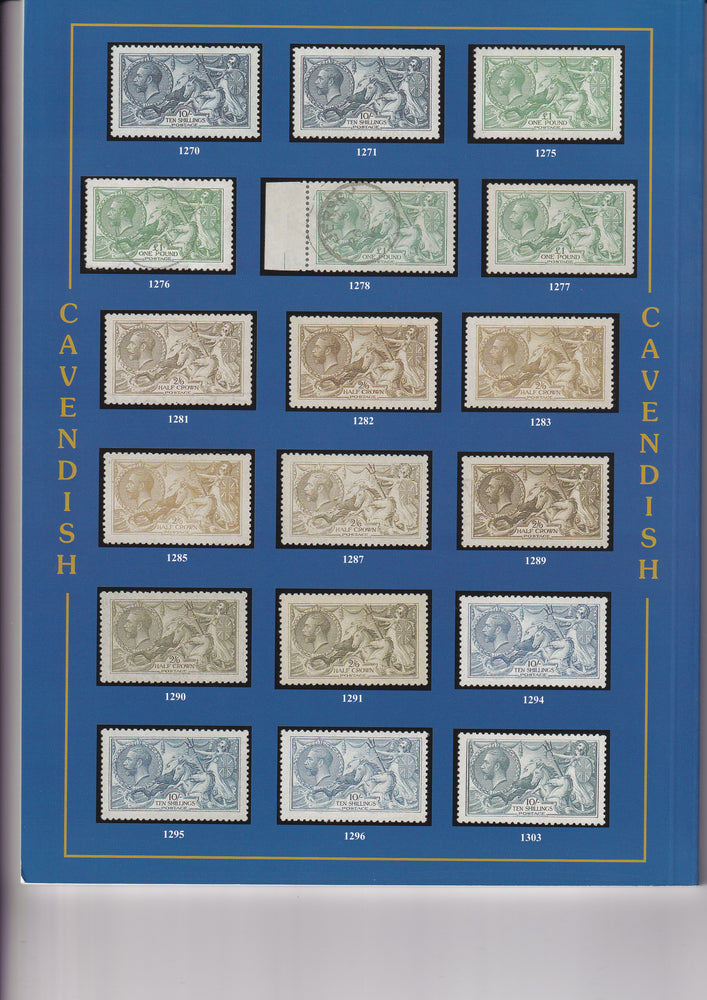 CAVENDISH 2013 SALE 761 SEP 11th & 12th WORLDWIDE & G.B. STAMPS & POSTAL HISTORY