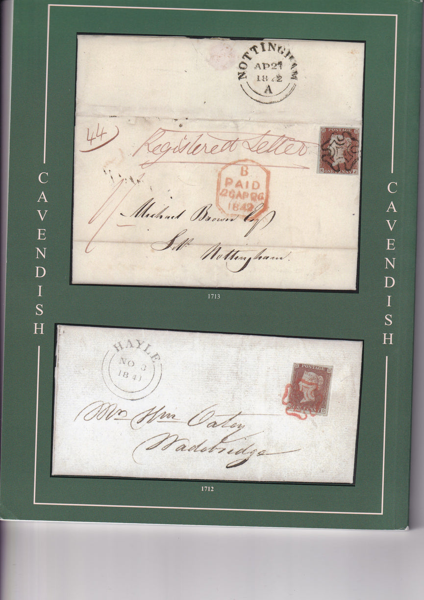 CAVENDISH 2015 SALE 781 SEP 10th WORLDWIDE & G.B. STAMPS & POSTAL HISTORY
