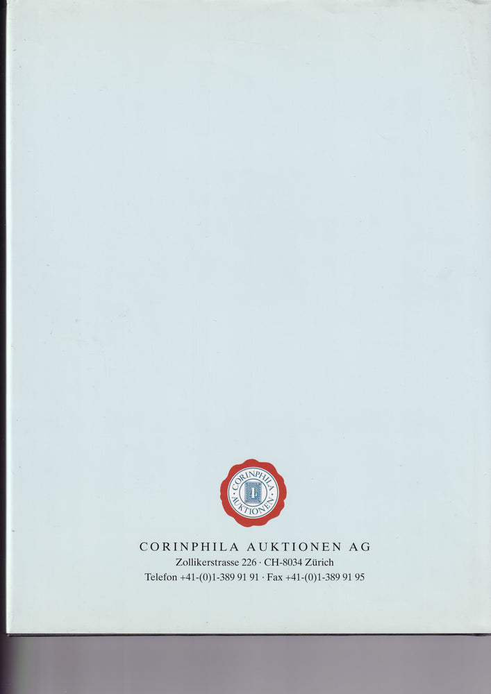 CORINPHILA 110 SWITZERLAND