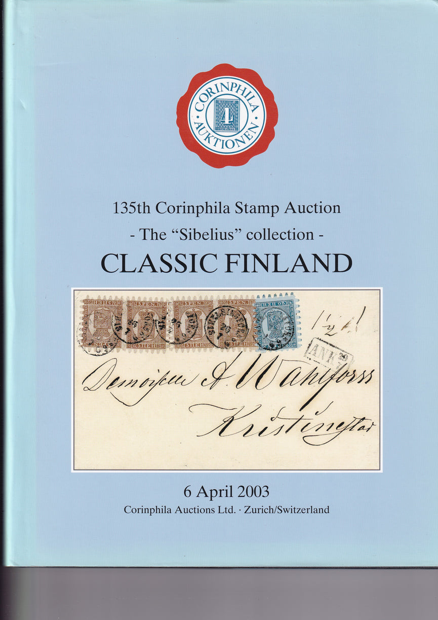 CORINPHILA 135 CLASSIC FINLAND THE "SIBELIUS" COLLECTION