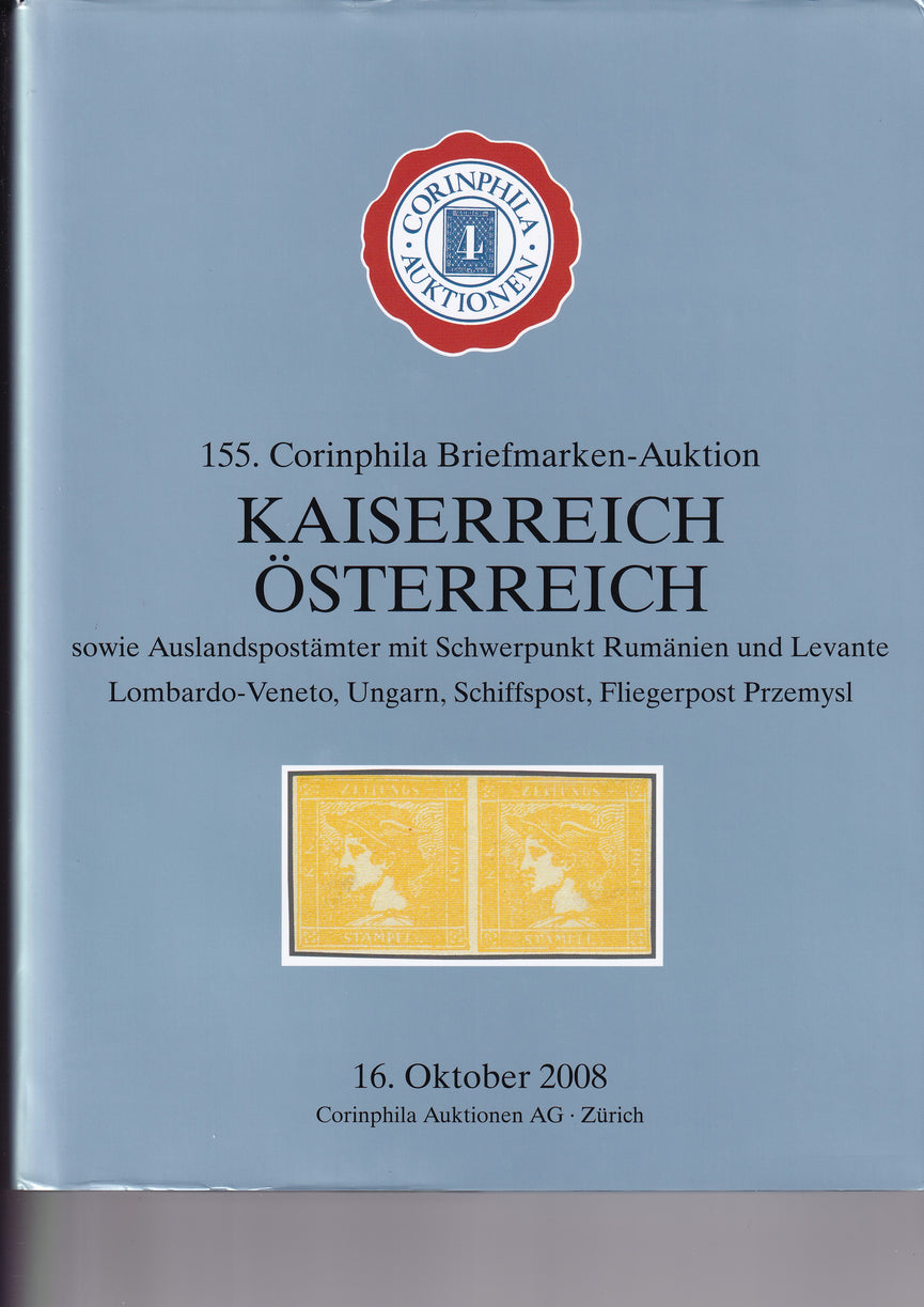 CORINPHILA 155 KAISERREICH OSTERREICH