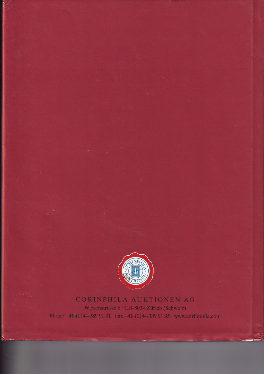 CORINPHILA 164 SWITZERLAND FRITZ KIRCHNER RARITIES COLLECTION