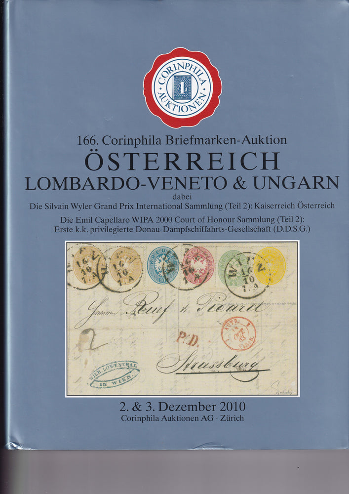 CORINPHILA 166 OSTERREICH LOMBARDO-VENETO & UNGARN