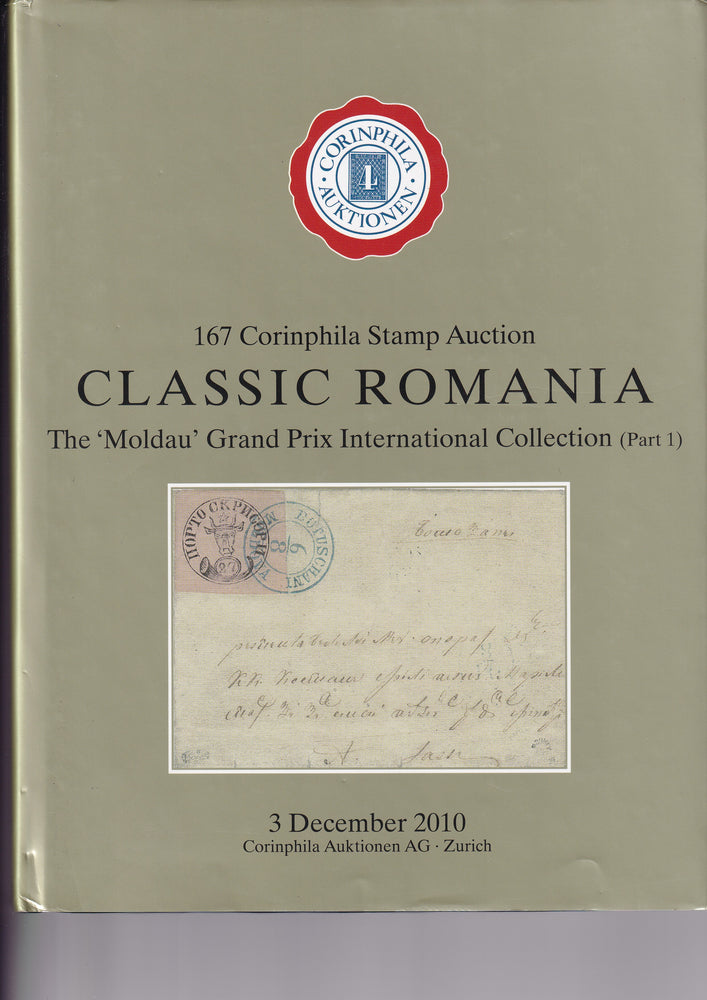 CORINPHILA 167 CLASSIC ROMANIA THE "MOLDAU" GRAND PRIX COLLECTION
