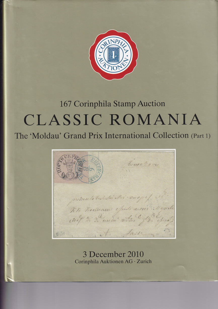 CORINPHILA 167 CLASSIC ROMANIA THE "MOLDAU" GRAND PRIX COLLECTION