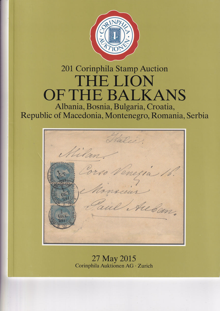 CORINPHILA 201 THE LION OF THE BALKANS