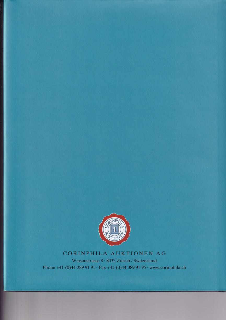 CORINPHILA 316 SCHWEIZ BUNDESPOST SELTENE FRANKATUREN 1849-1854 RICHARD SCHAFER
