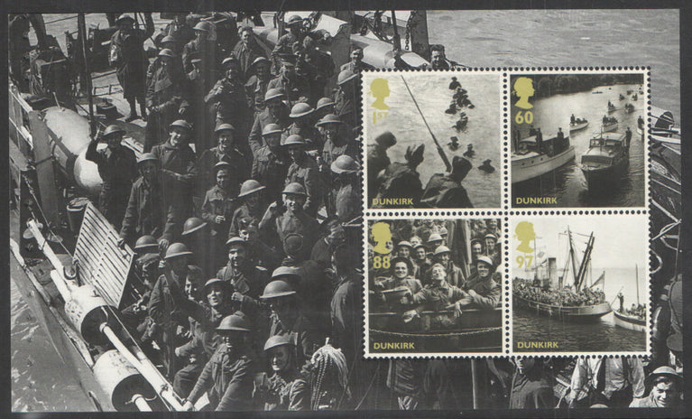 GB 2010 SG 3082a  1st, 60p, 88p & 97p Commemorative Pane. From DX51