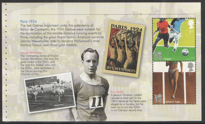 GB 2012 SG 2983b Olympic/ Paralympic Commemorative's From DY5
