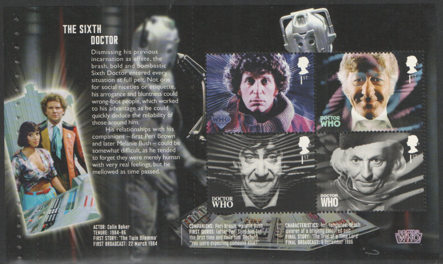 GB 2013 SG 3444b Dr Who Commemorative's From DY6