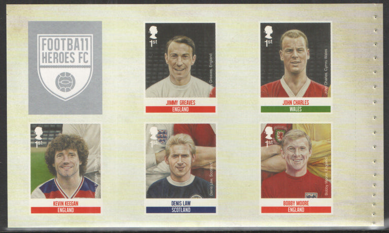 GB 2013 SG 3479a Football Heroes Commemorative's From DY7