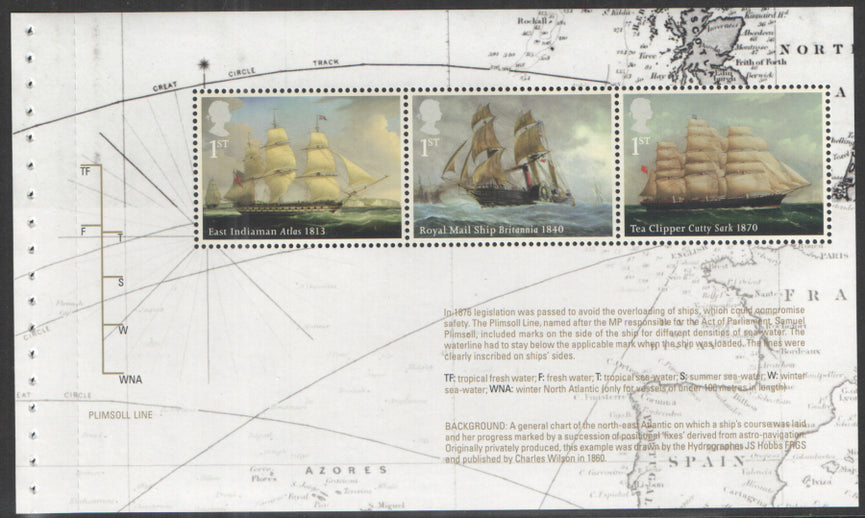 GB 2013 SG 3519a Merchant Navy Commemorative's From DY8