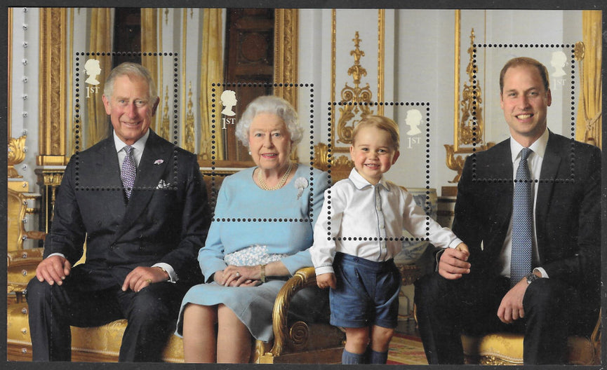 GB 2016 SG MS3828b The Queen's 90th Anniversary Commemorative's From DY17