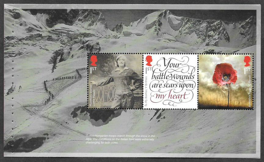 GB 2016 SG 3838a The Great War Commemorative's From DY18