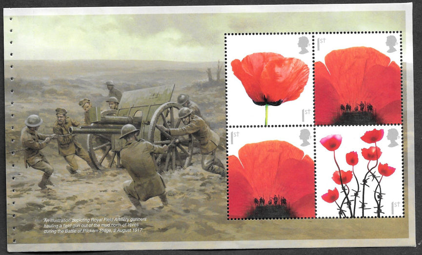 GB 2017 SG 2883b The Great War Commemorative's From DY22