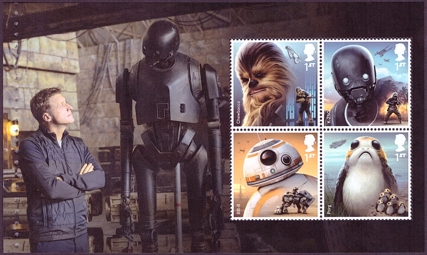 GB 2017 SG 4008a Star Wars Commemorative's From DY23