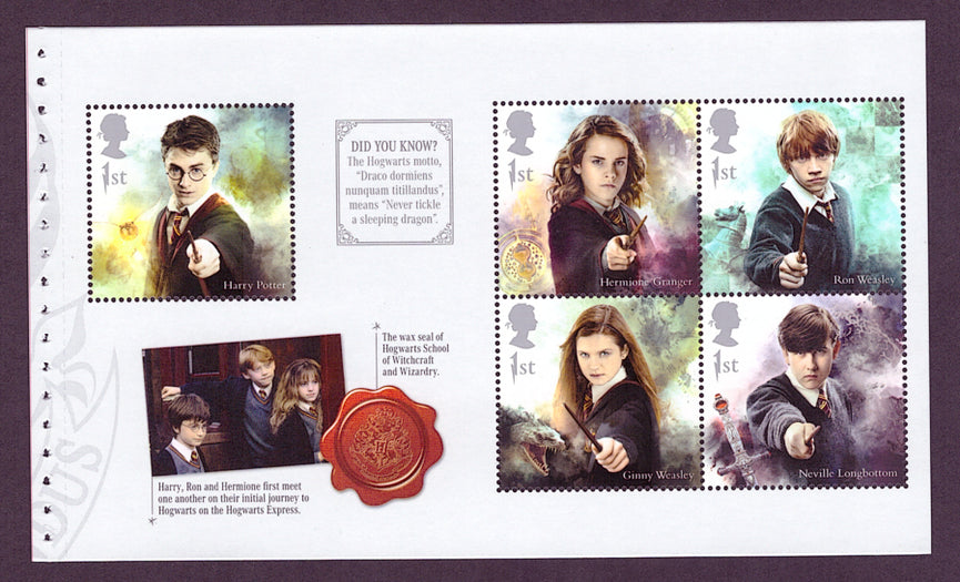 GB 2018 SG 4141b Harry Potter Commemorative's From DY27