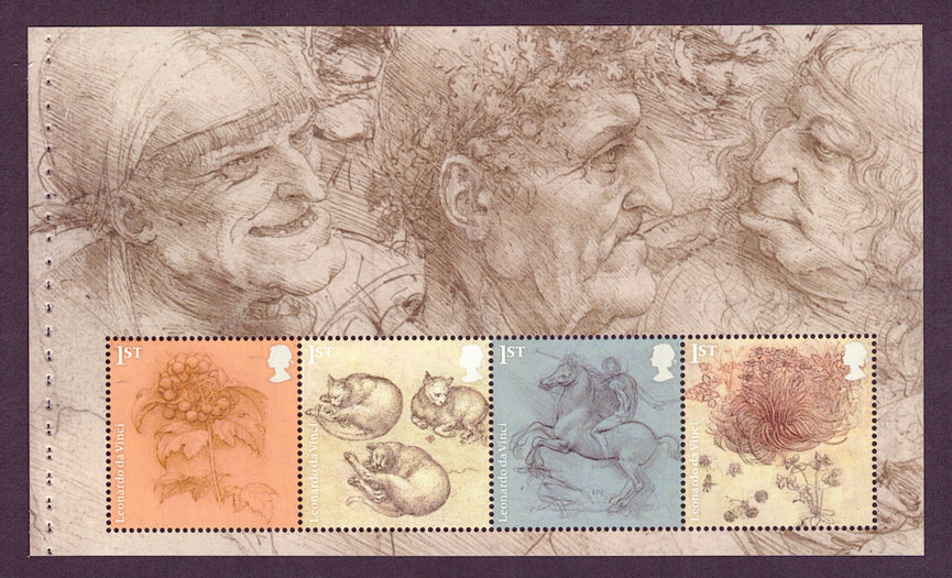 GB 2019 SG 4171b 500th Anniversary of Da Vinci Commemorative's From DY28