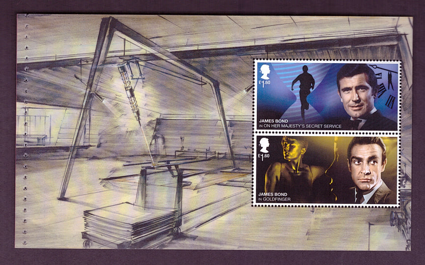 GB 2020 SG 4336a James Bond Commemorative's From DY33