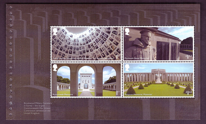 GB 2020 SG 4365a End of the Second World War Commemorative's From DY34