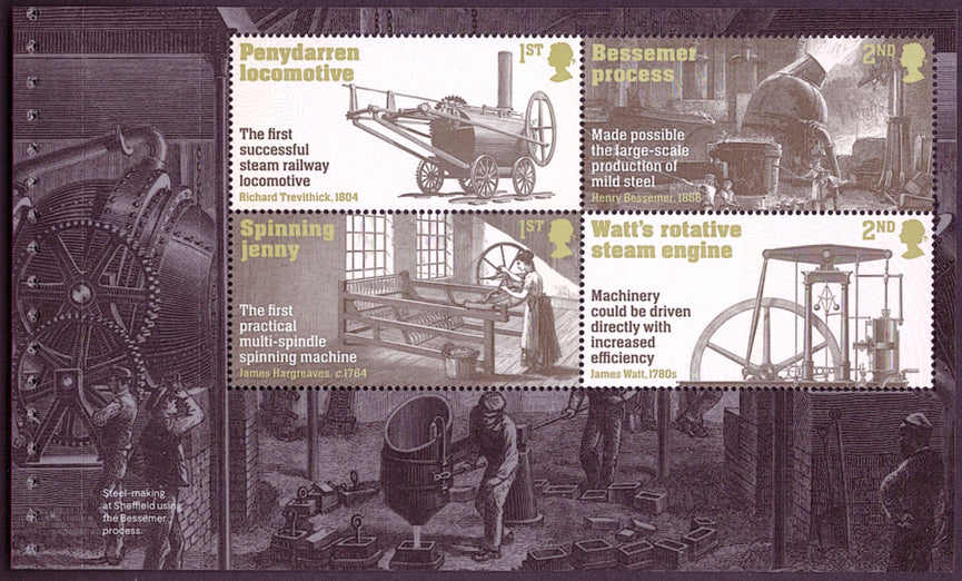 GB 2021 SG 4555b Industrial Revolutions Commemorative's From DY39