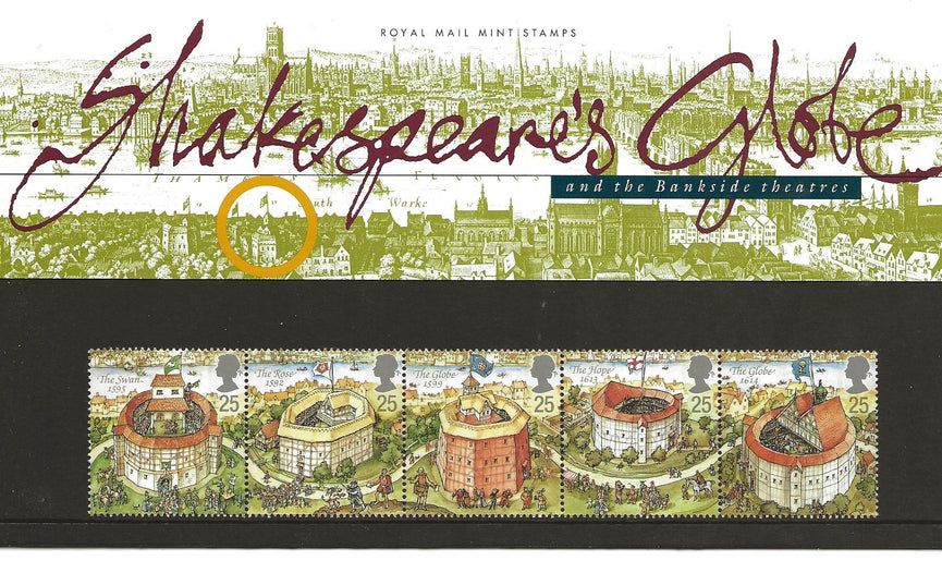 GB 1995 SG 1882-1886 Shakespeare's Globe Theatre Pack 259