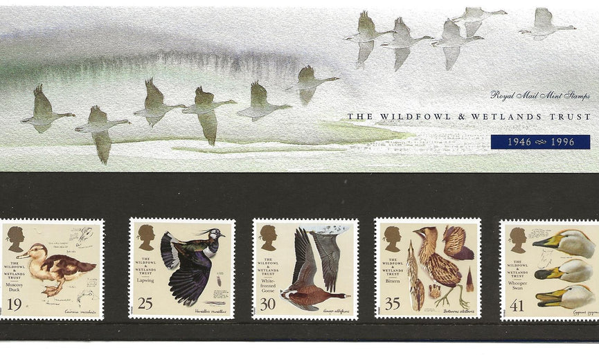 GB 1996 SG 1915-1919 Wildfowl and Wetlands Trust Pack 265