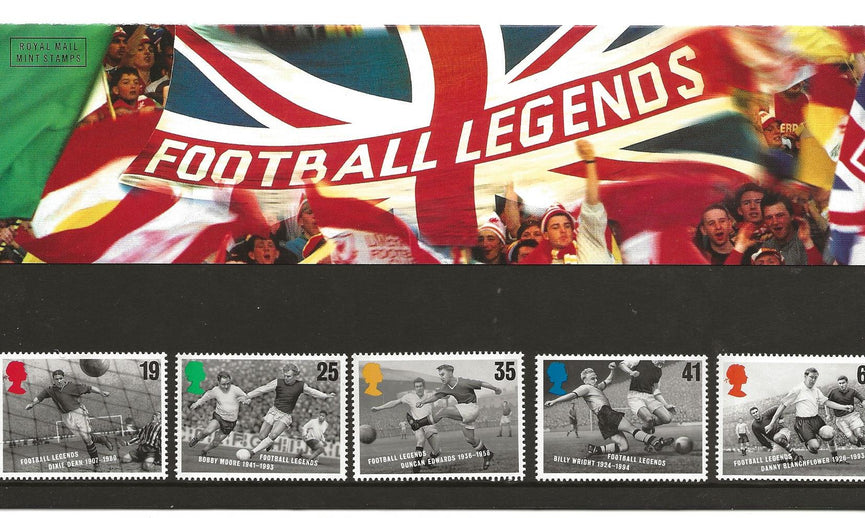GB 1996 SG 1925-1929 European Football Championship Pack 267